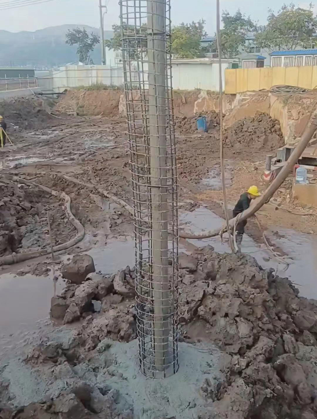 唐山路北区长螺旋钻孔压灌桩